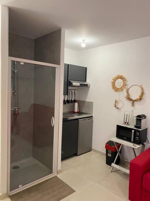 Studio Neuf Avec Acces Piscine Valergues Dış mekan fotoğraf