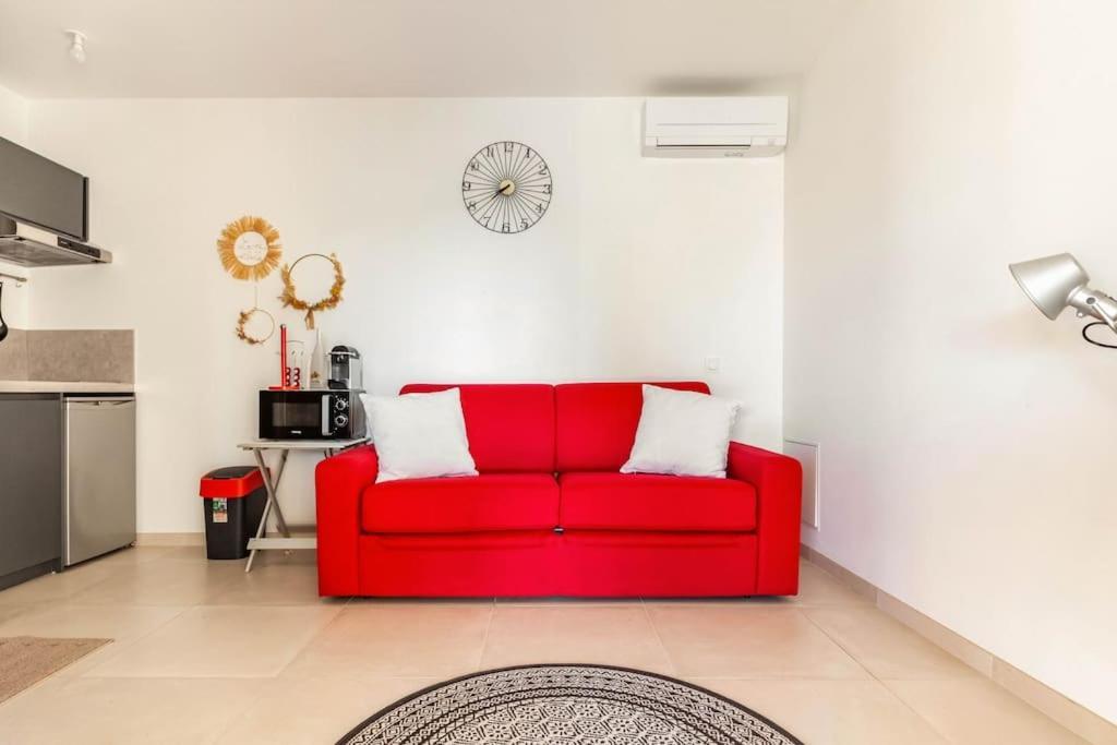 Studio Neuf Avec Acces Piscine Valergues Dış mekan fotoğraf