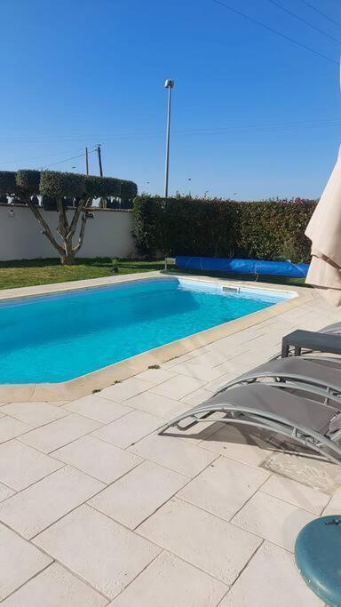 Studio Neuf Avec Acces Piscine Valergues Dış mekan fotoğraf
