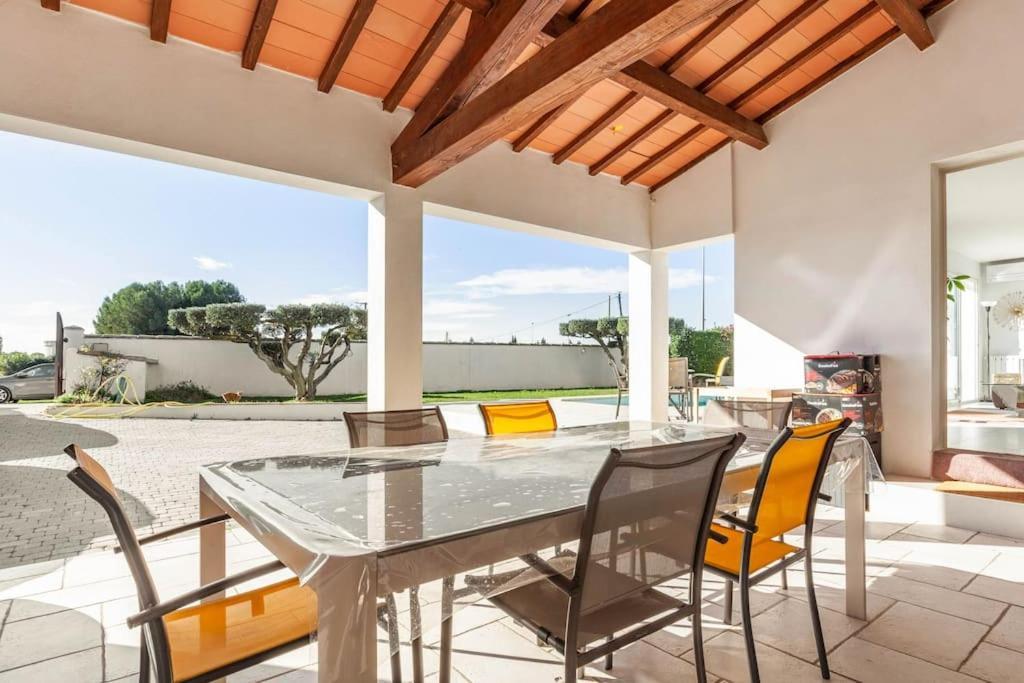 Studio Neuf Avec Acces Piscine Valergues Dış mekan fotoğraf
